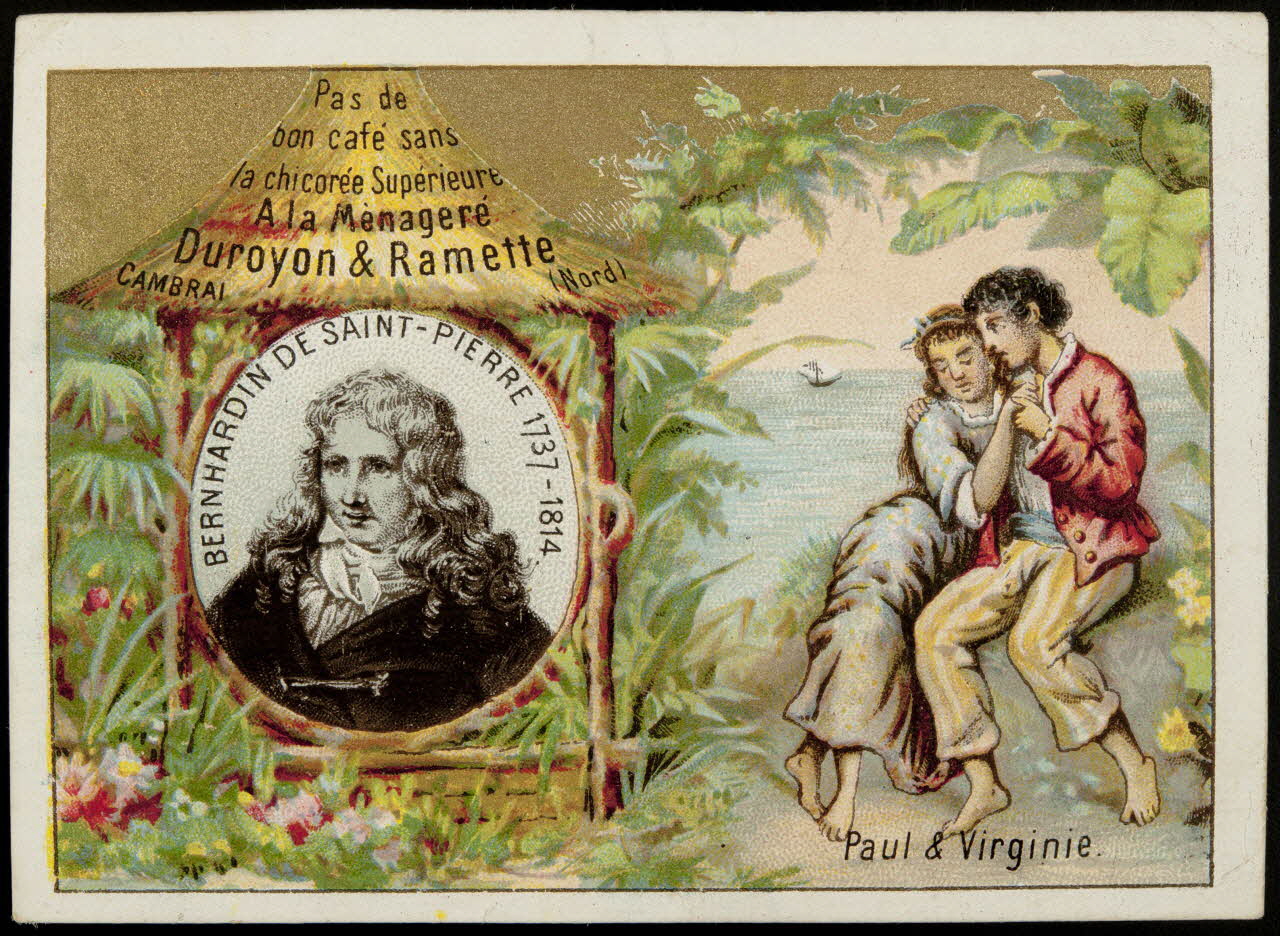 Caspari E. carte réclame chromo Paris 1880-1907 1995.1.1234.1 Photo