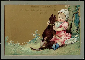 Caspari E. carte réclame chromo Paris 1880-1907 1995.1.1236.2 Photo