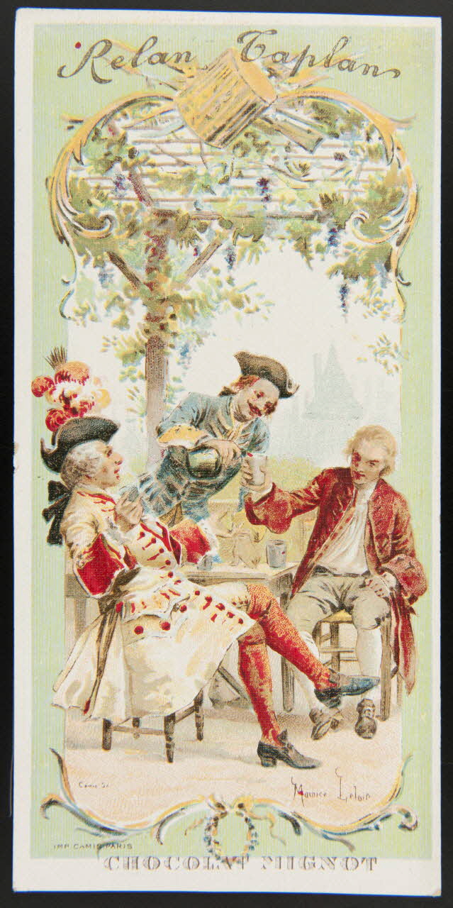 Maurice Leloir carte réclame chromo Paris 1882-1910 1995.1.1238.11 Photo