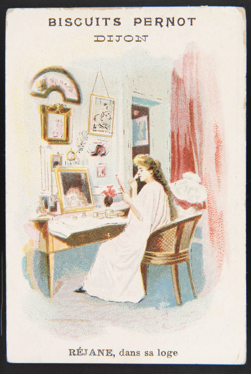 carte réclame chromo Paris 1882-1910 1995.1.1239.3 Photo