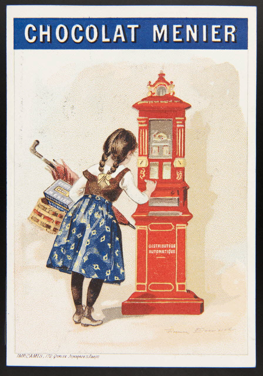Bouisset Firmin carte réclame chromo Paris 1895-1910 1995.1.1240.3 Photo