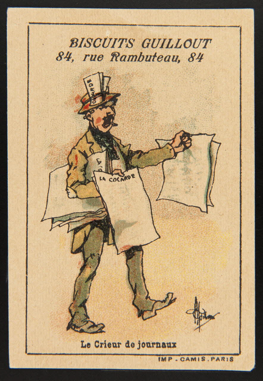 Guillaume carte réclame chromo Paris 1882-1910 1995.1.1241.1 Photo