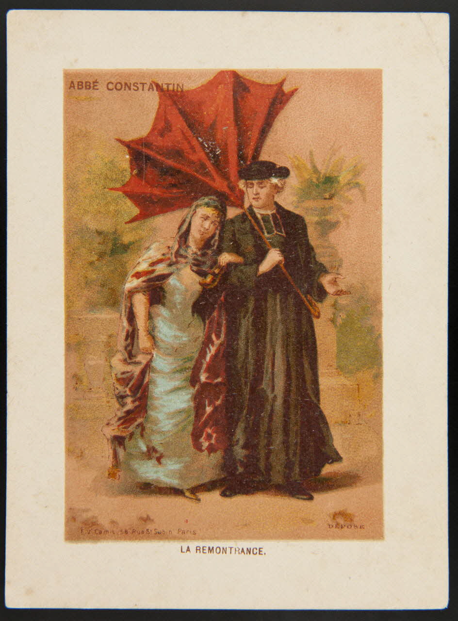 Coutan George carte réclame chromo Paris 1882-1891 1995.1.1242.1 Photo