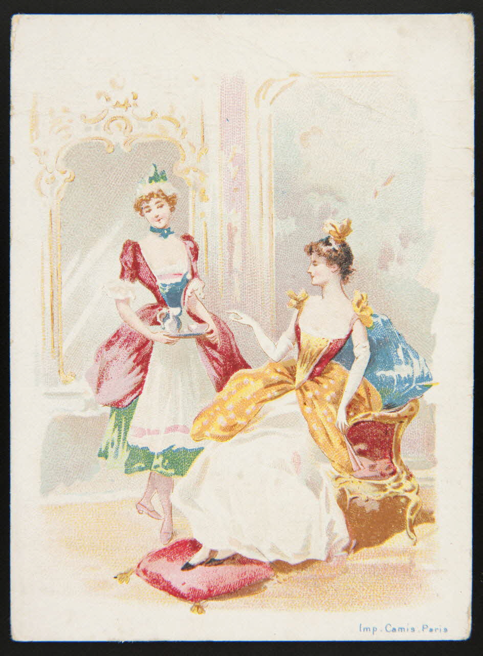 carte réclame chromo Paris 1882-1910 1995.1.1244.1 Photo