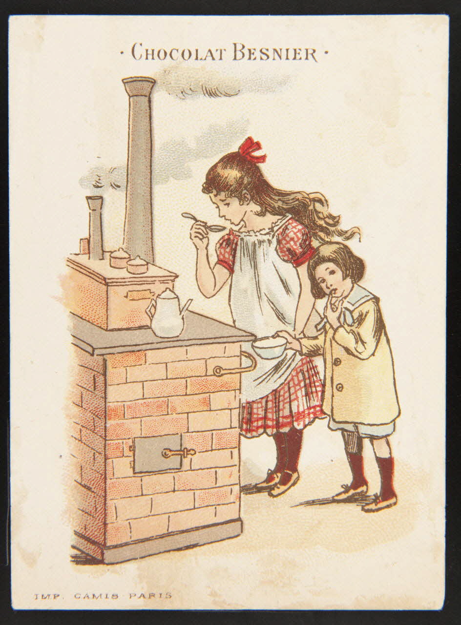 carte réclame chromo Paris 1882-1910 1995.1.1249.1 Photo