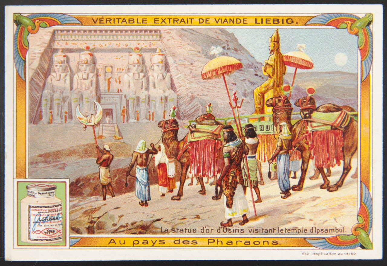 carte réclame chromo Anvers 1904 1995.1.1251.2 Photo