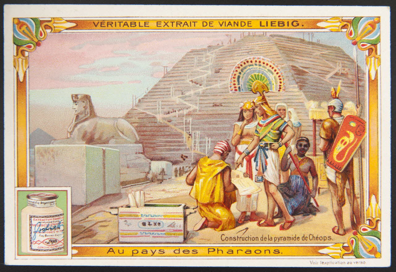 Liebig carte réclame chromo Anvers 1904 1995.1.1251.6 Photo