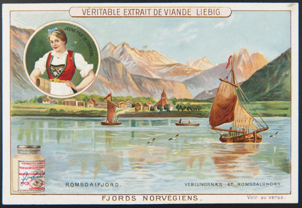 carte réclame chromo Anvers 1904 1995.1.1254.1 Photo