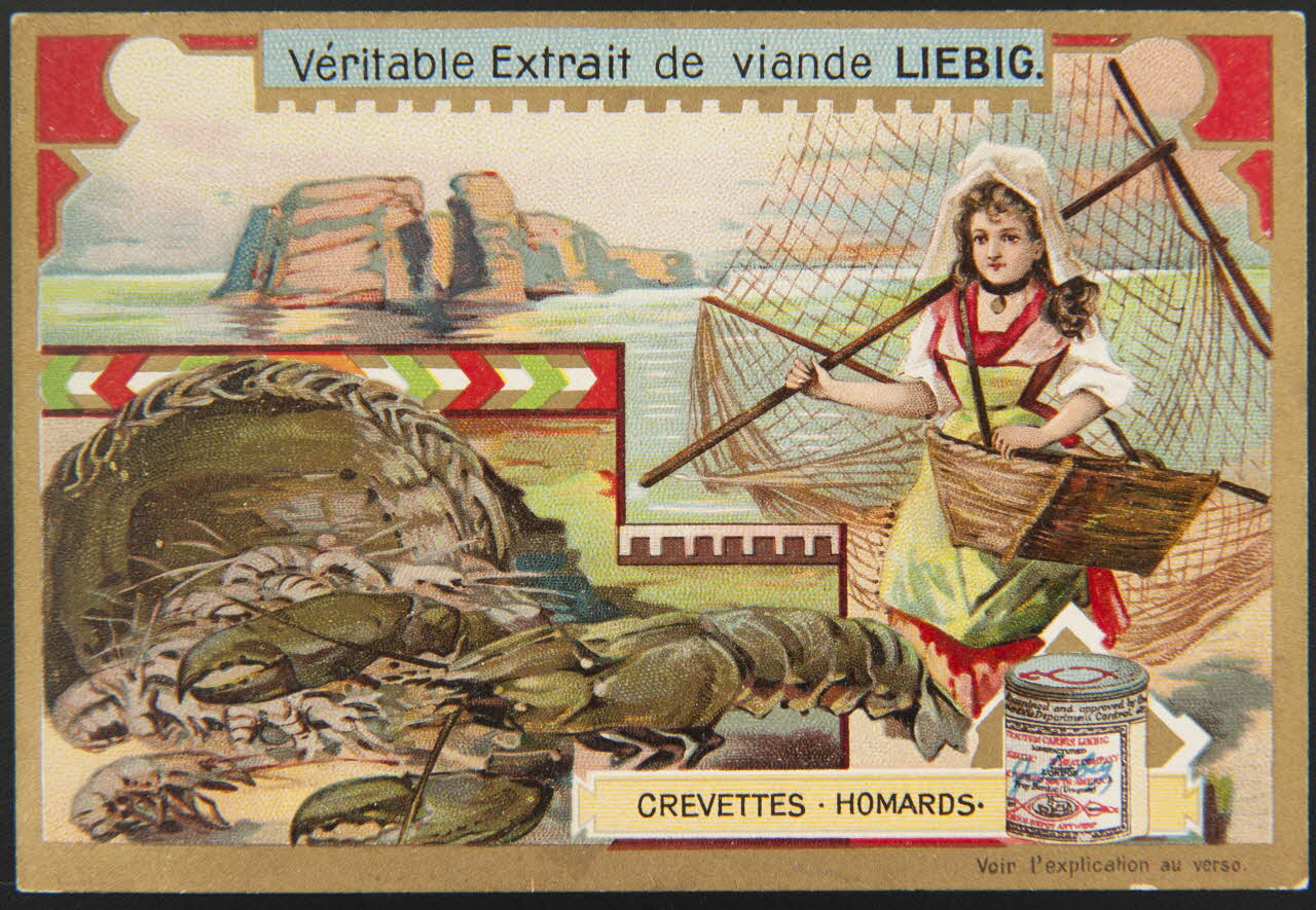 carte réclame chromo Anvers 1904 1995.1.1255.4 Photo