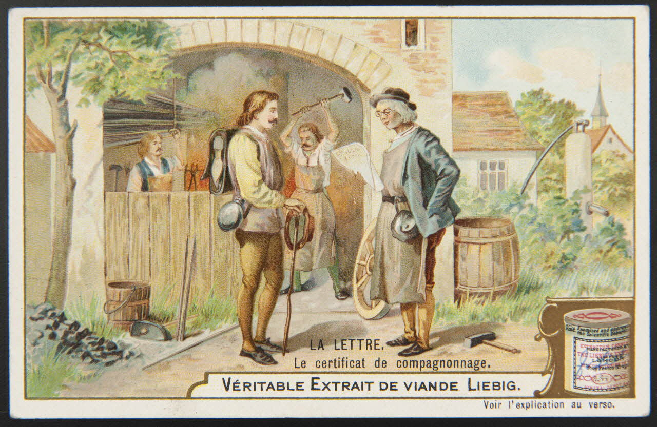 carte réclame chromo Anvers 1904 1995.1.1258.2 Photo