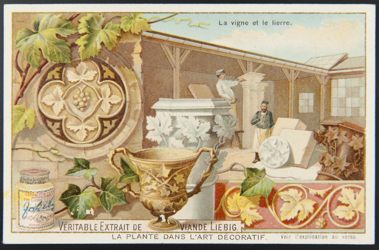 carte réclame chromo Anvers 1904 1995.1.1260.1 Photo