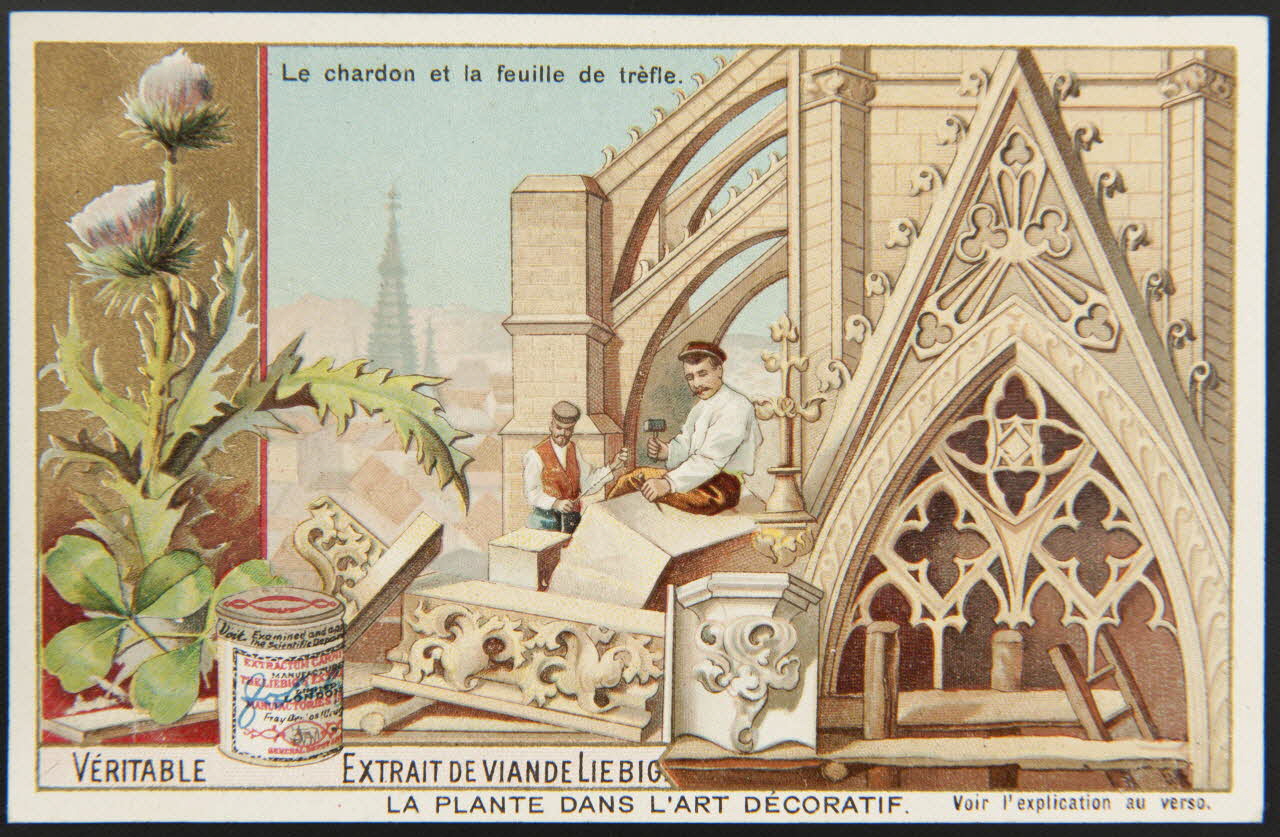 carte réclame chromo Anvers 1904 1995.1.1260.2 Photo