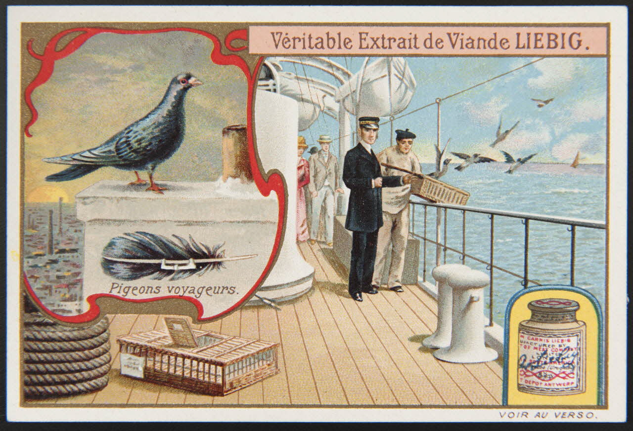 carte réclame chromo Anvers 1904 1995.1.1265.4 Photo