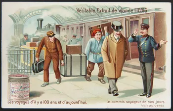 carte réclame chromo Anvers 1904 1995.1.1267.4 Photo