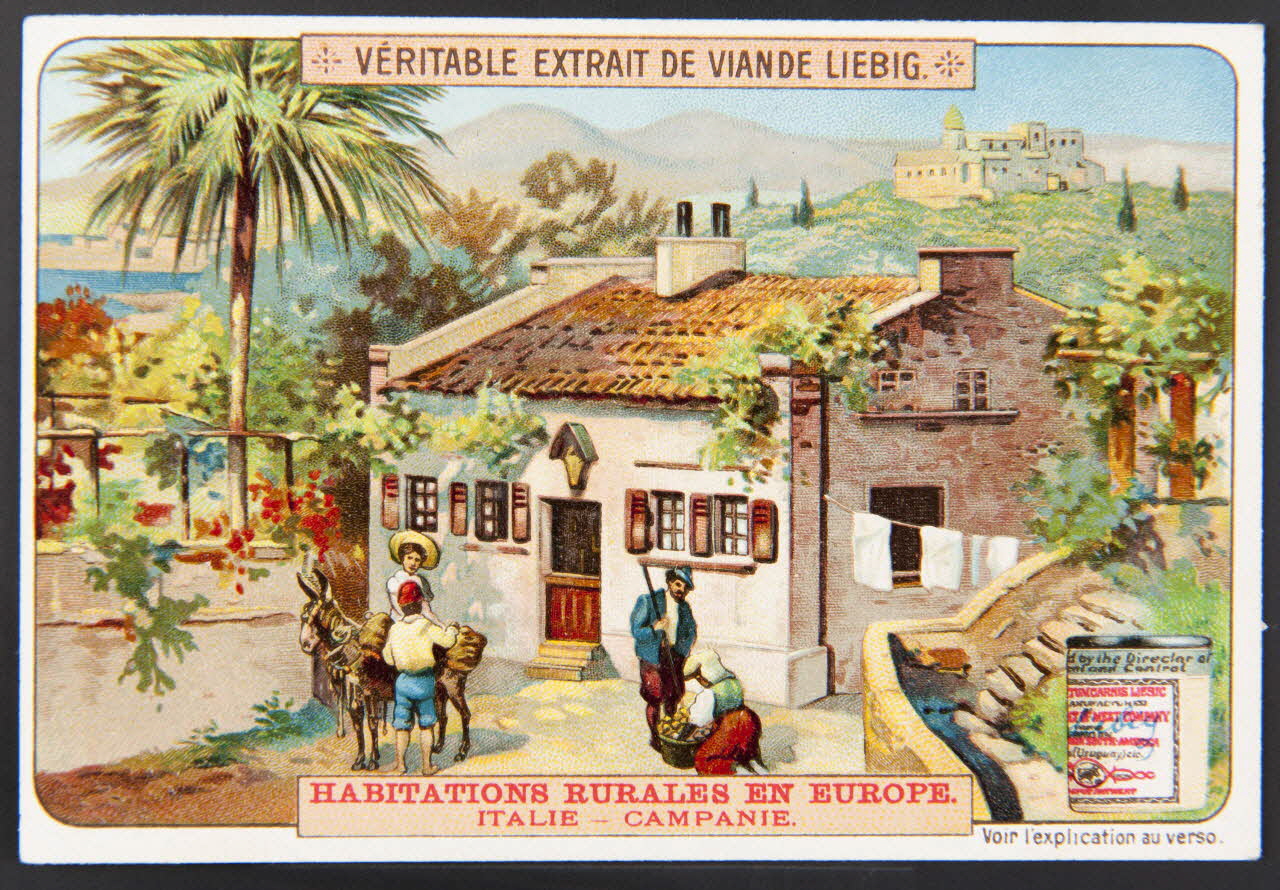 carte réclame chromo Anvers 1905 1995.1.1270.4 Photo