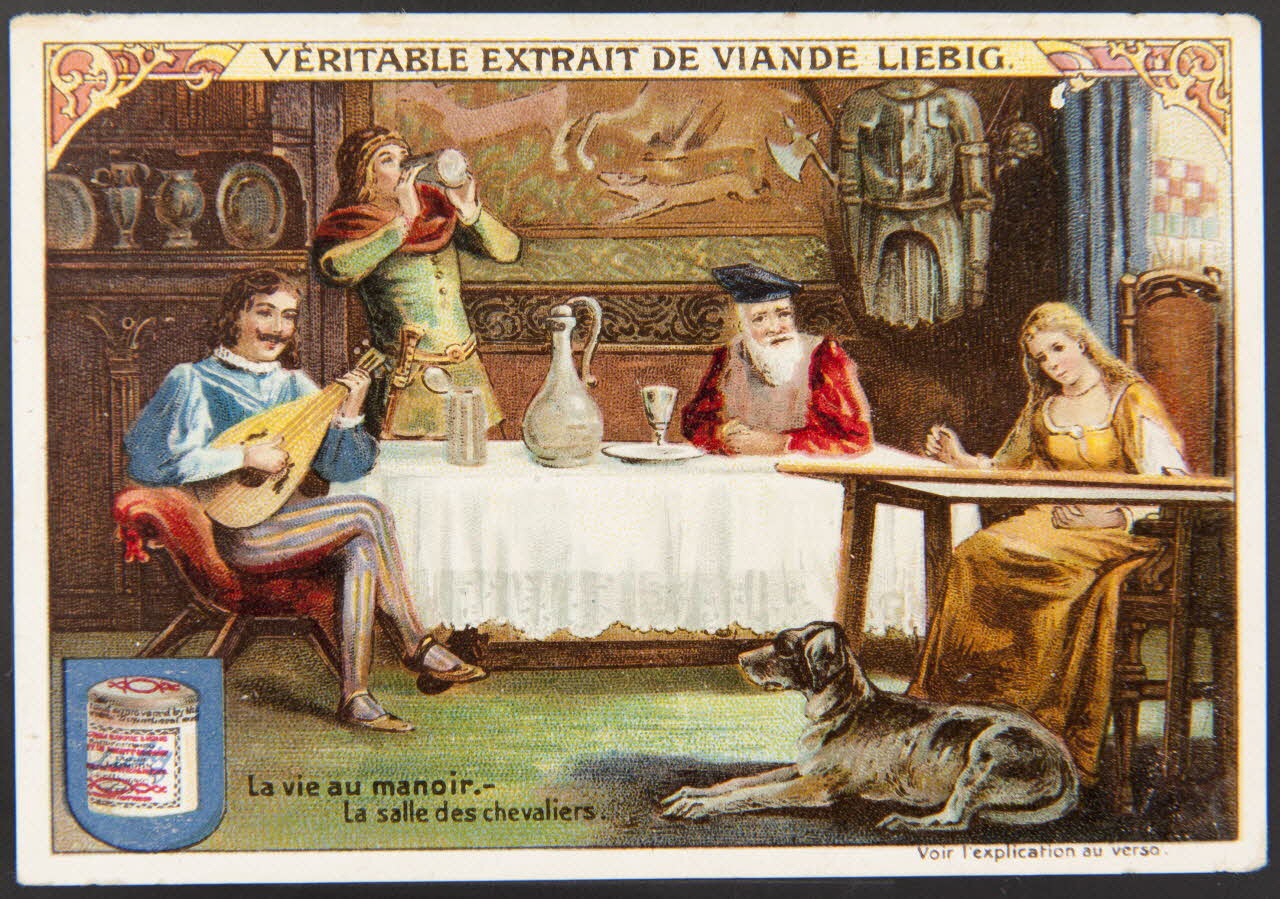 carte réclame chromo Anvers 1905 1995.1.1272.1 Photo