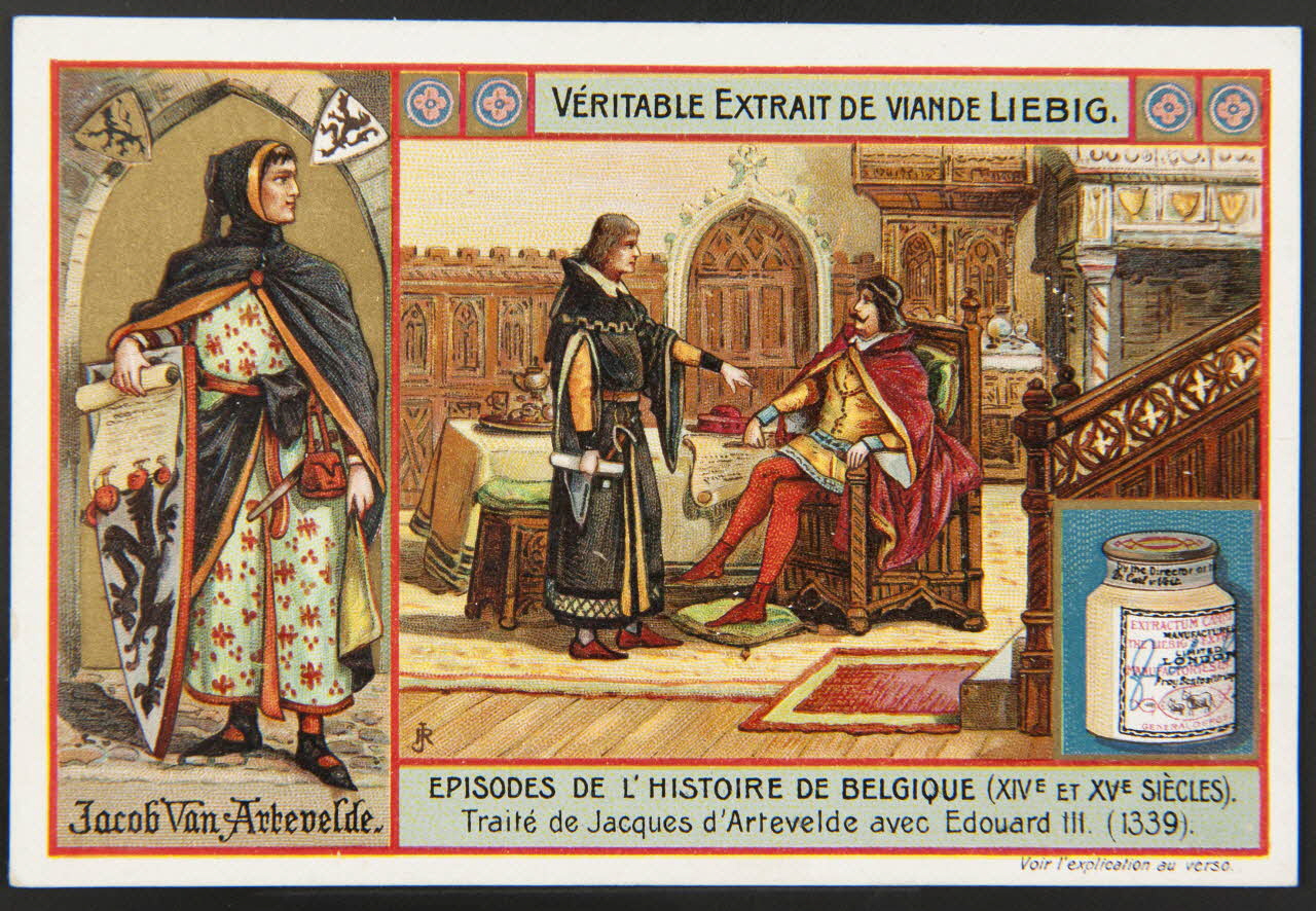 carte réclame chromo Anvers 1905 1995.1.1275.2 Photo
