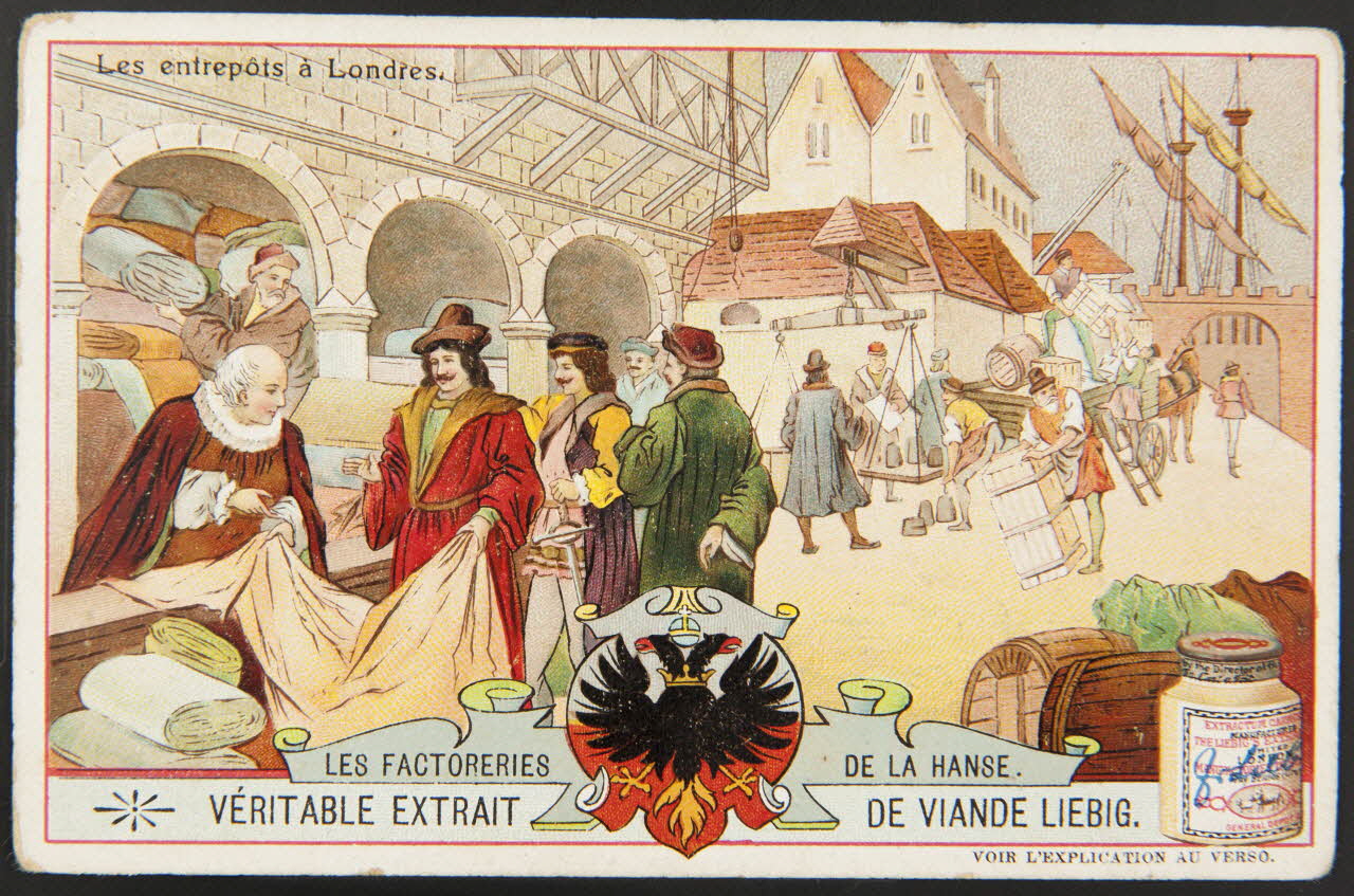 carte réclame chromo Anvers 1905 1995.1.1277.2 Photo
