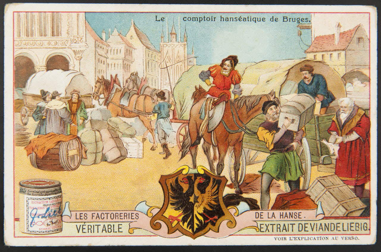 carte réclame chromo Anvers 1905 1995.1.1277.4 Photo