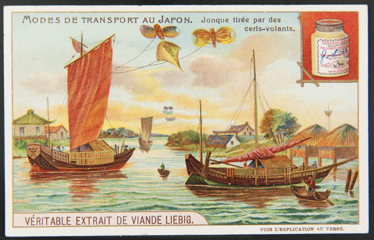 carte réclame chromo Anvers 1905 1995.1.1280.1 Photo