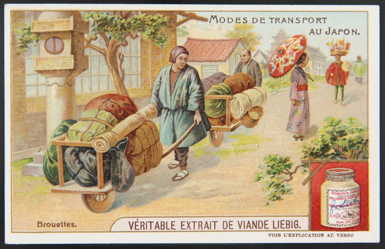 carte réclame chromo Anvers 1905 1995.1.1280.2 Photo