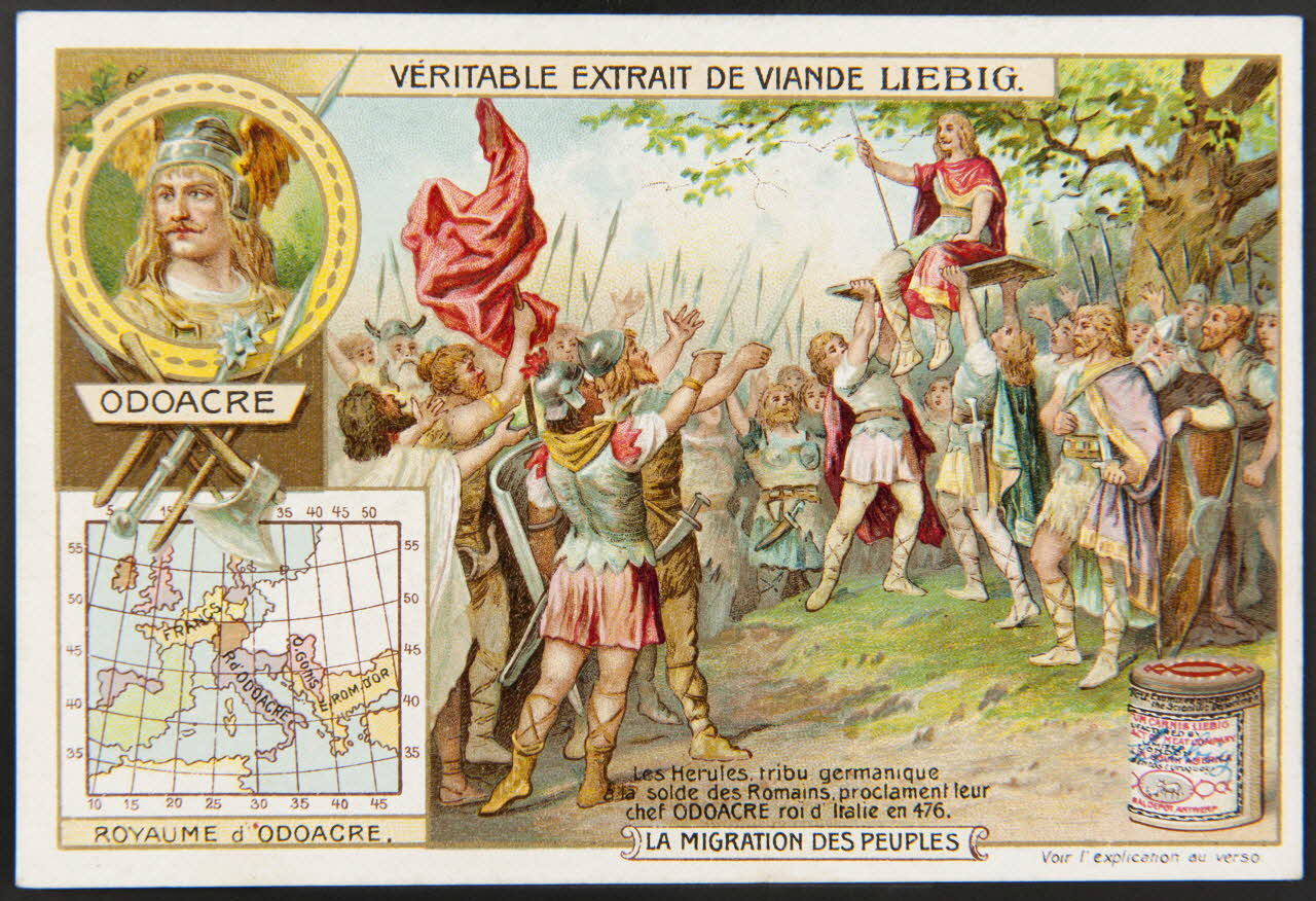 carte réclame chromo Anvers 1905 1995.1.1281.5 Photo