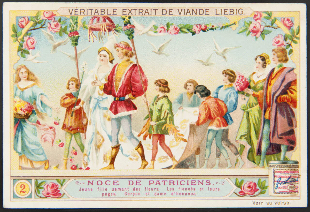 carte réclame chromo Anvers 1905 1995.1.1282.2 Photo