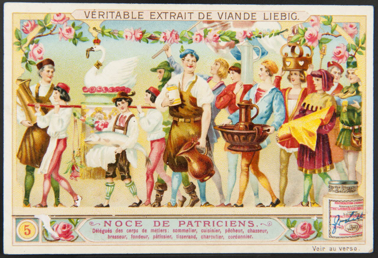 carte réclame chromo Anvers 1905 1995.1.1282.5 Photo