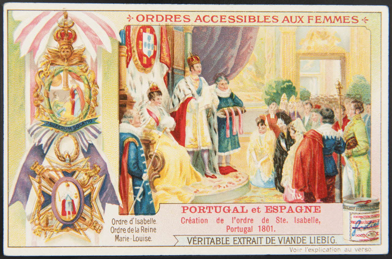 carte réclame chromo Anvers 1905 1995.1.1283.2 Photo