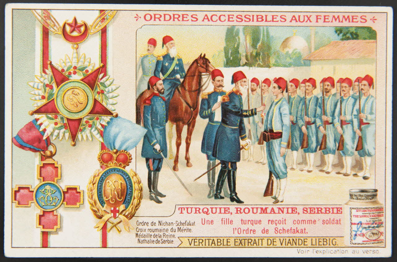 carte réclame chromo Anvers 1905 1995.1.1283.3 Photo