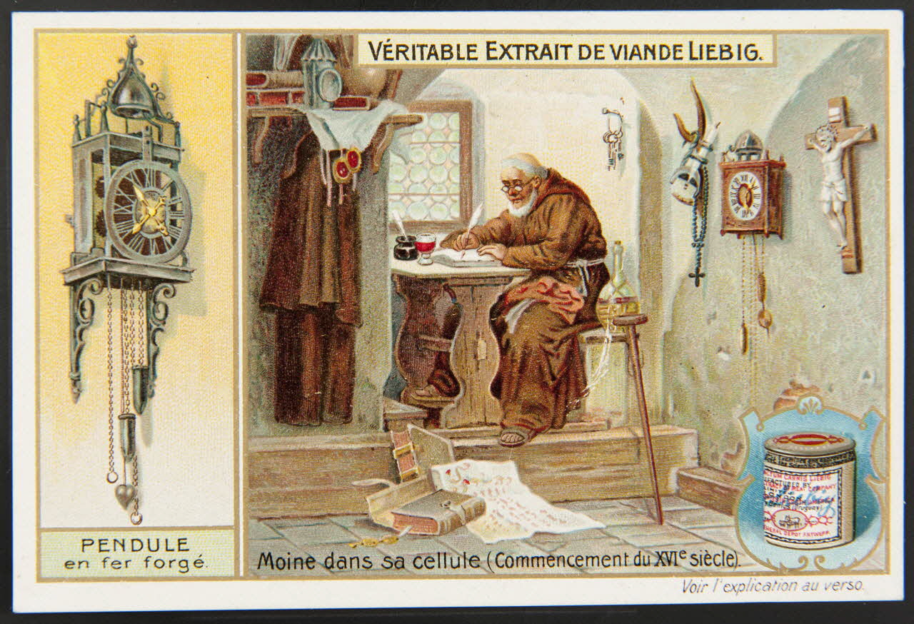 carte réclame chromo Anvers 1905 1995.1.1284.5 Photo