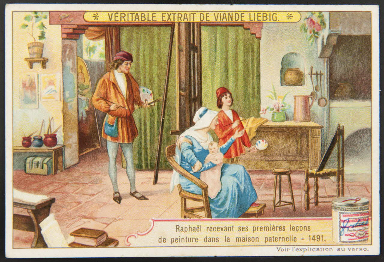 carte réclame chromo Anvers 1905 1995.1.1286.1 Photo
