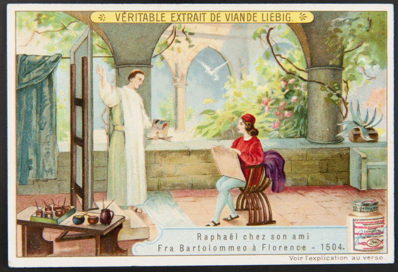 carte réclame chromo Anvers 1905 1995.1.1286.2 Photo