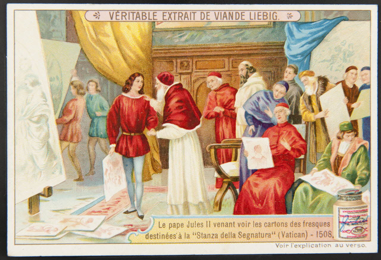 carte réclame chromo Anvers 1905 1995.1.1286.3 Photo