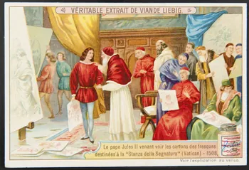 carte réclame chromo Anvers 1905 1995.1.1286.3 Photo