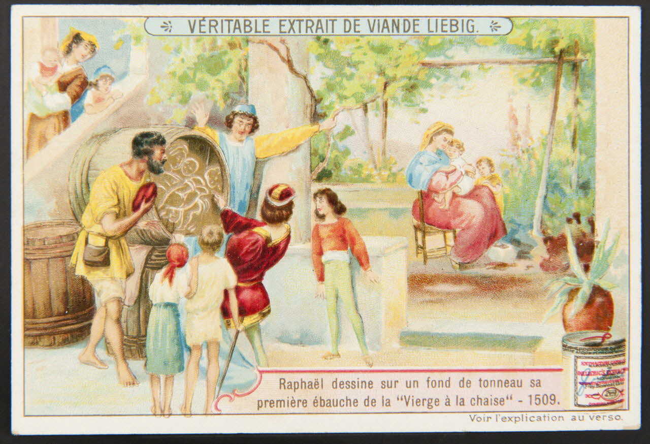 carte réclame chromo Anvers 1905 1995.1.1286.4 Photo