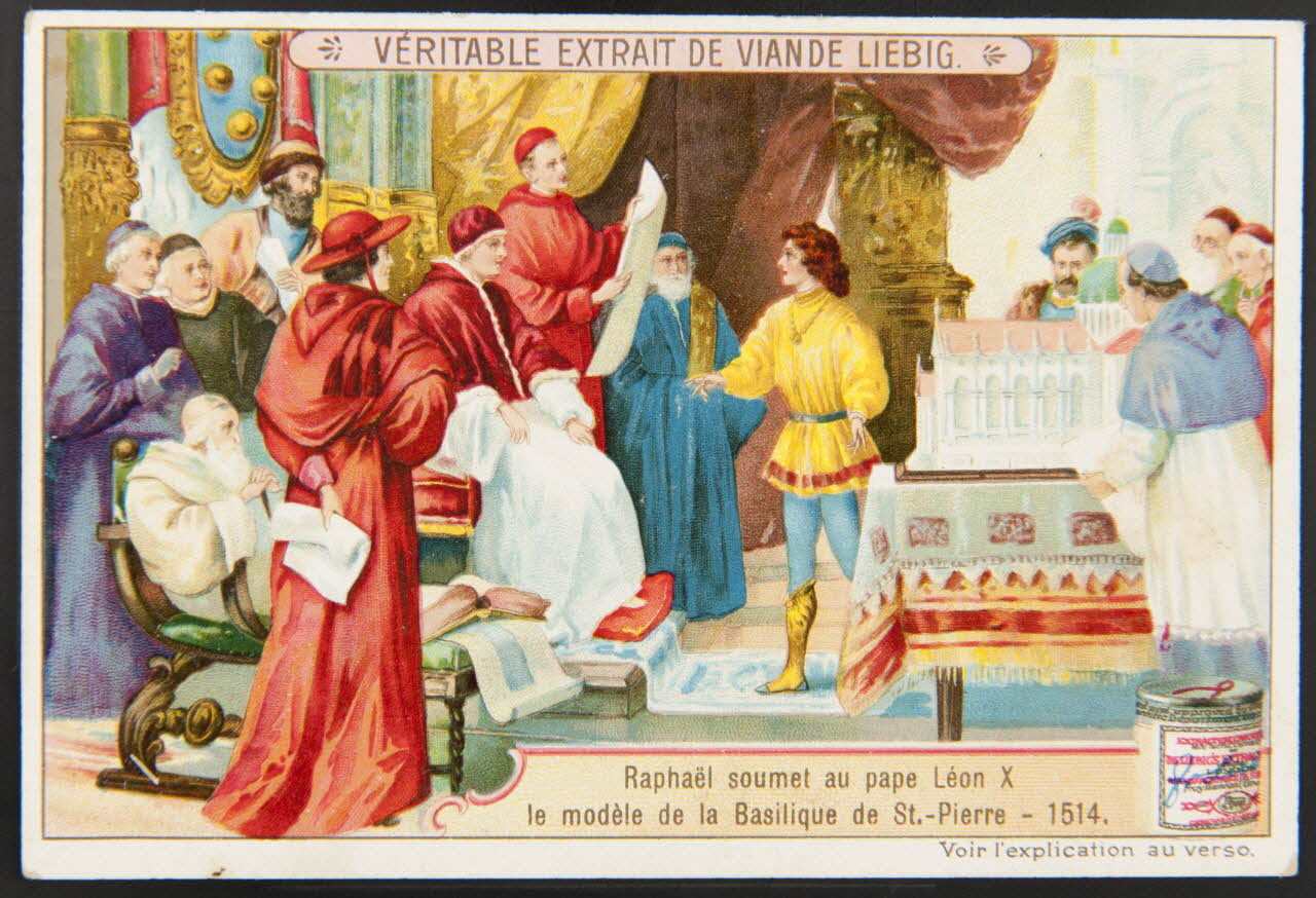 carte réclame chromo Anvers 1905 1995.1.1286.5 Photo