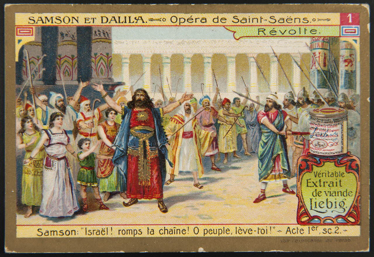 carte réclame chromo Anvers 1906 1995.1.1298.1 Photo