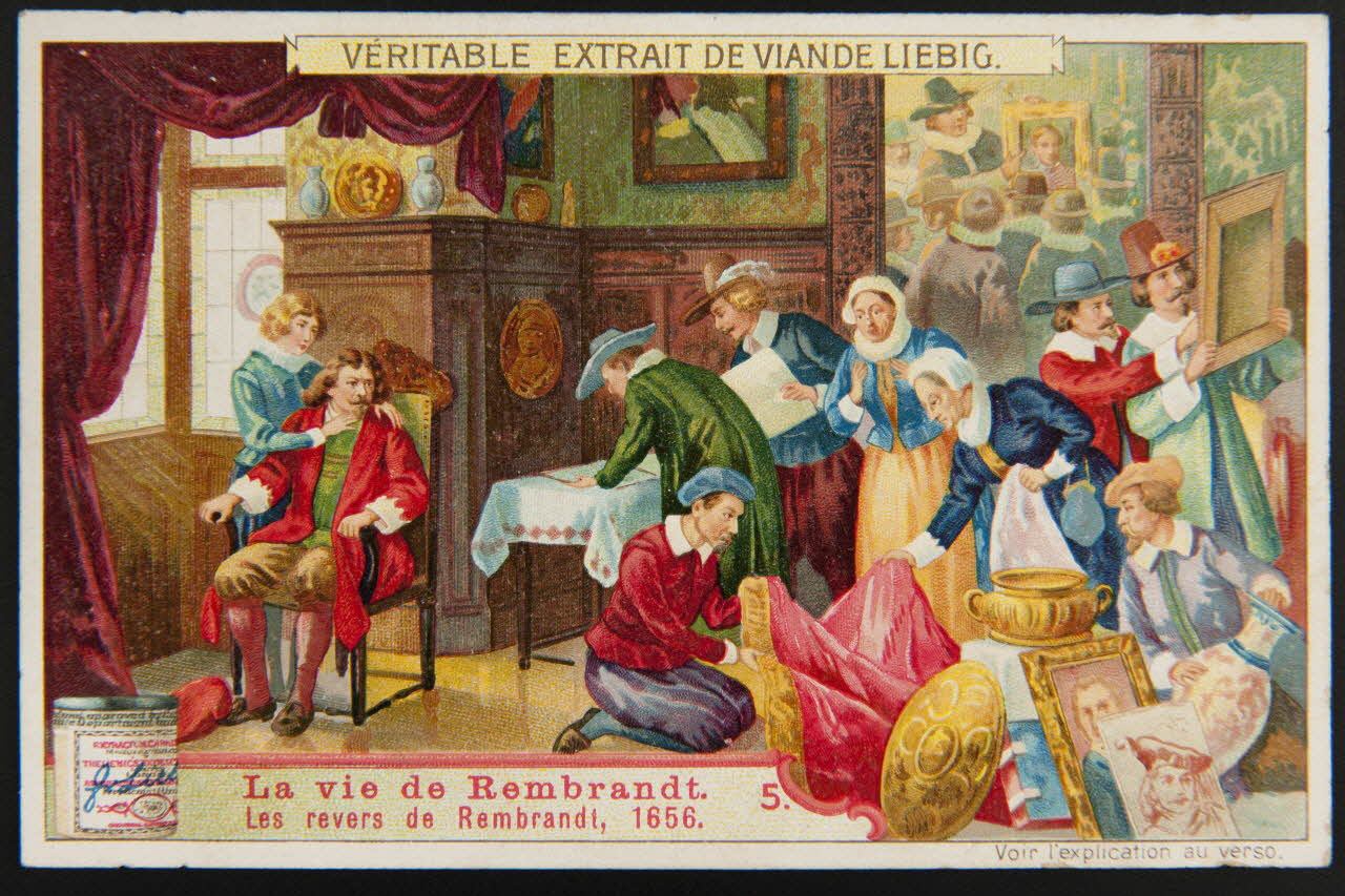 carte réclame chromo Anvers 1906 1995.1.1300.5 Photo