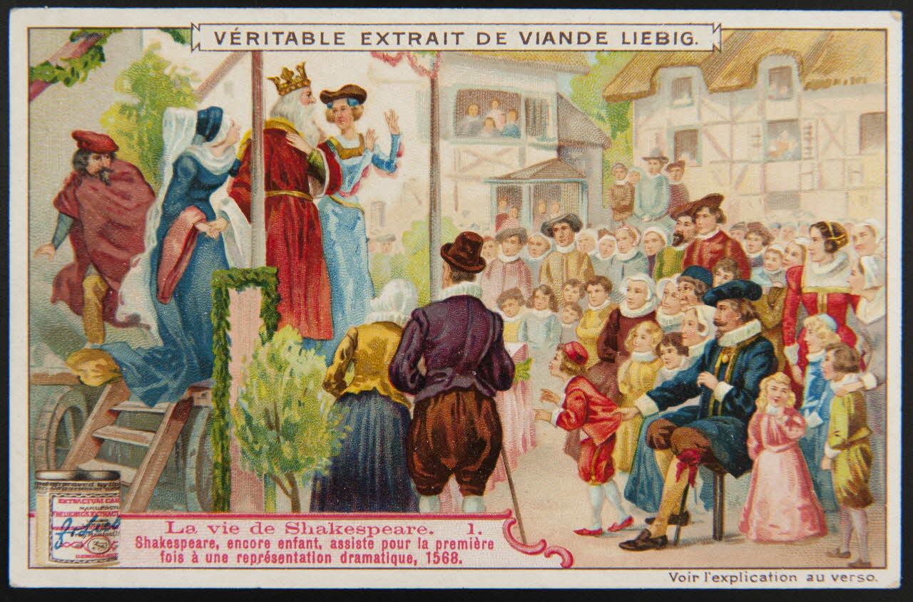 carte réclame chromo Anvers 1906 1995.1.1302.1 Photo