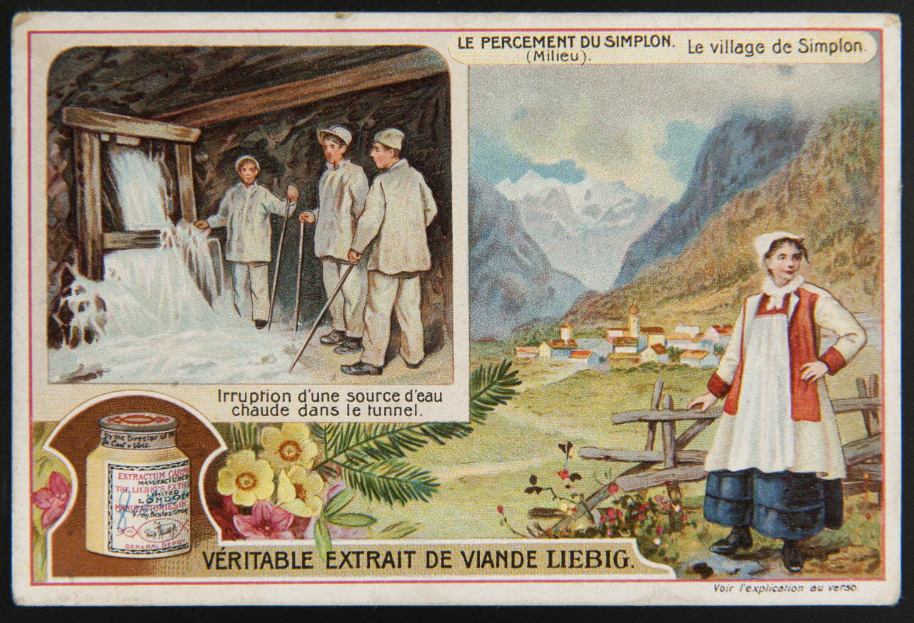 carte réclame chromo Anvers 1906 1995.1.1306.3 Photo