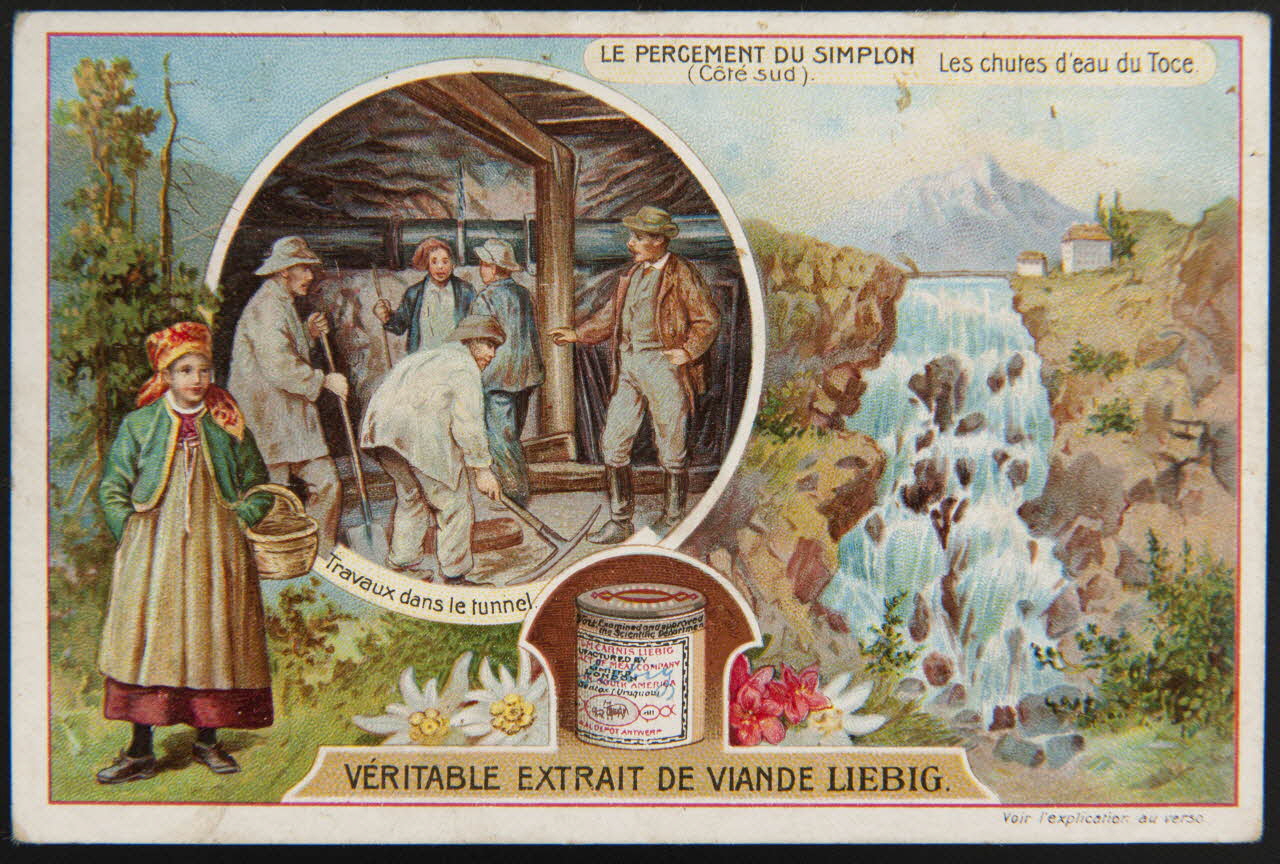 carte réclame chromo Anvers 1906 1995.1.1306.5 Photo