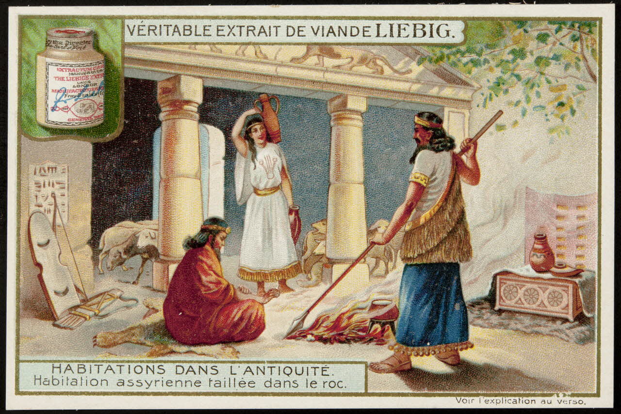 carte réclame chromo Anvers 1907 1995.1.1309.1 Photo