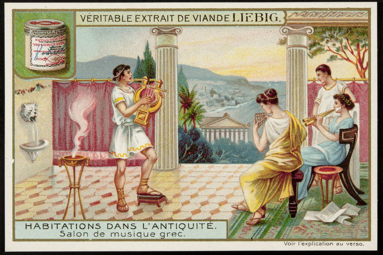 carte réclame chromo Belgique 1907 1995.1.1309.2 Photo