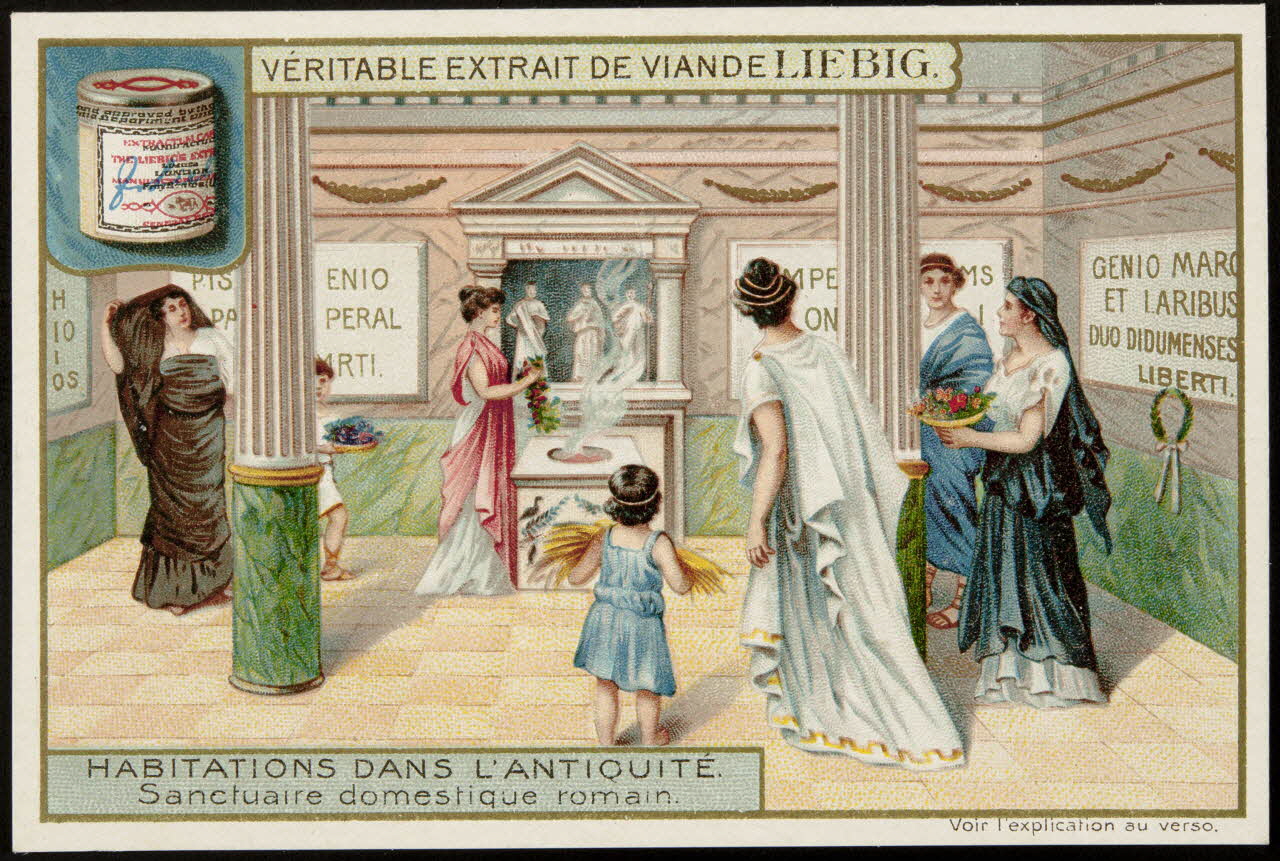 carte réclame chromo Anvers 1907 1995.1.1309.3 Photo