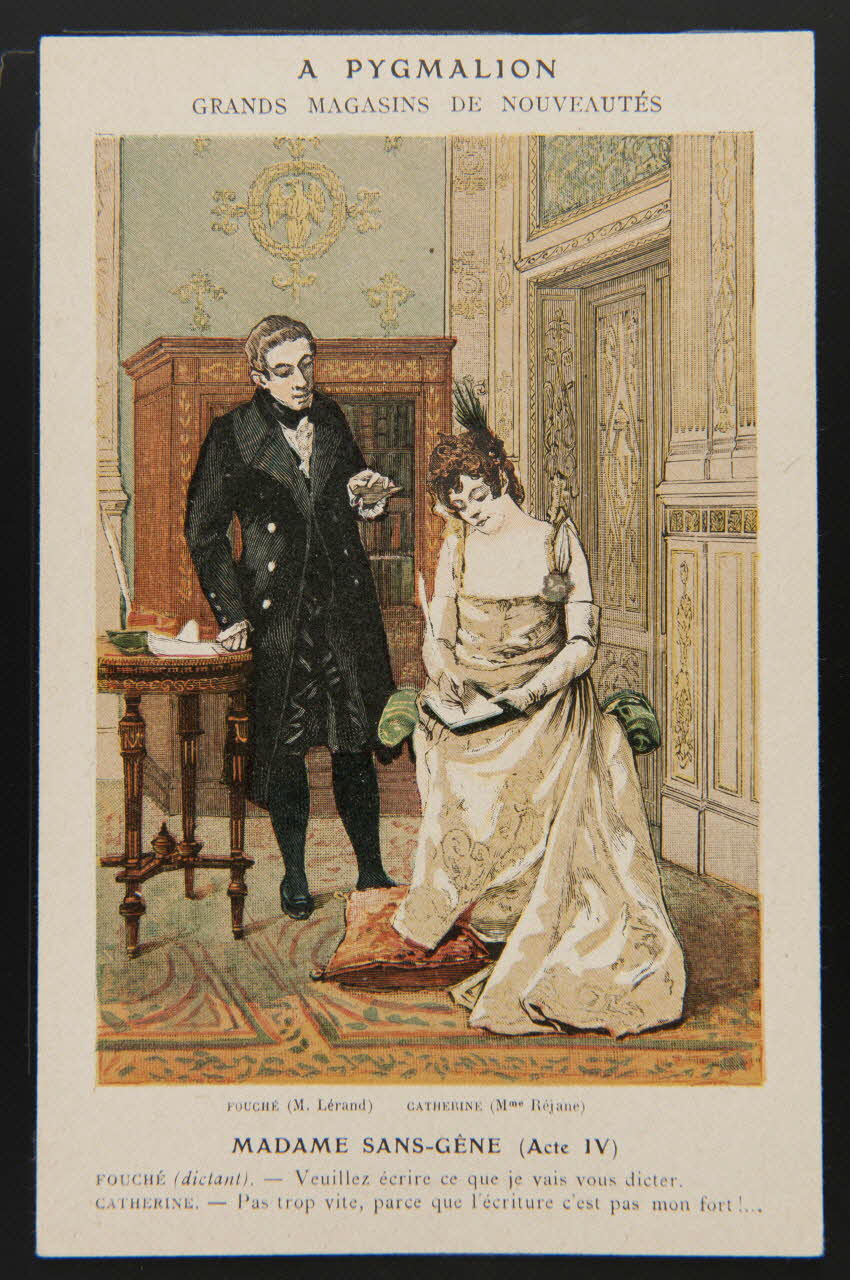 Goupil carte réclame chromo Paris 1893-1920 1995.1.1312.11 Photo