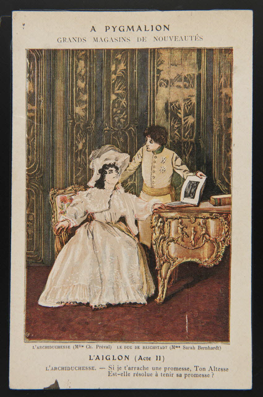 Goupil carte réclame chromo Paris 1900-1920 1995.1.1312.3 Photo