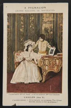 Goupil carte réclame chromo Paris 1900-1920 1995.1.1312.3  Photo
