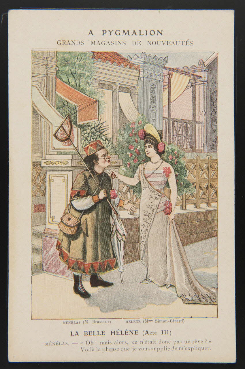 Goupil carte réclame chromo Paris 1880-1920 1995.1.1312.5 Photo
