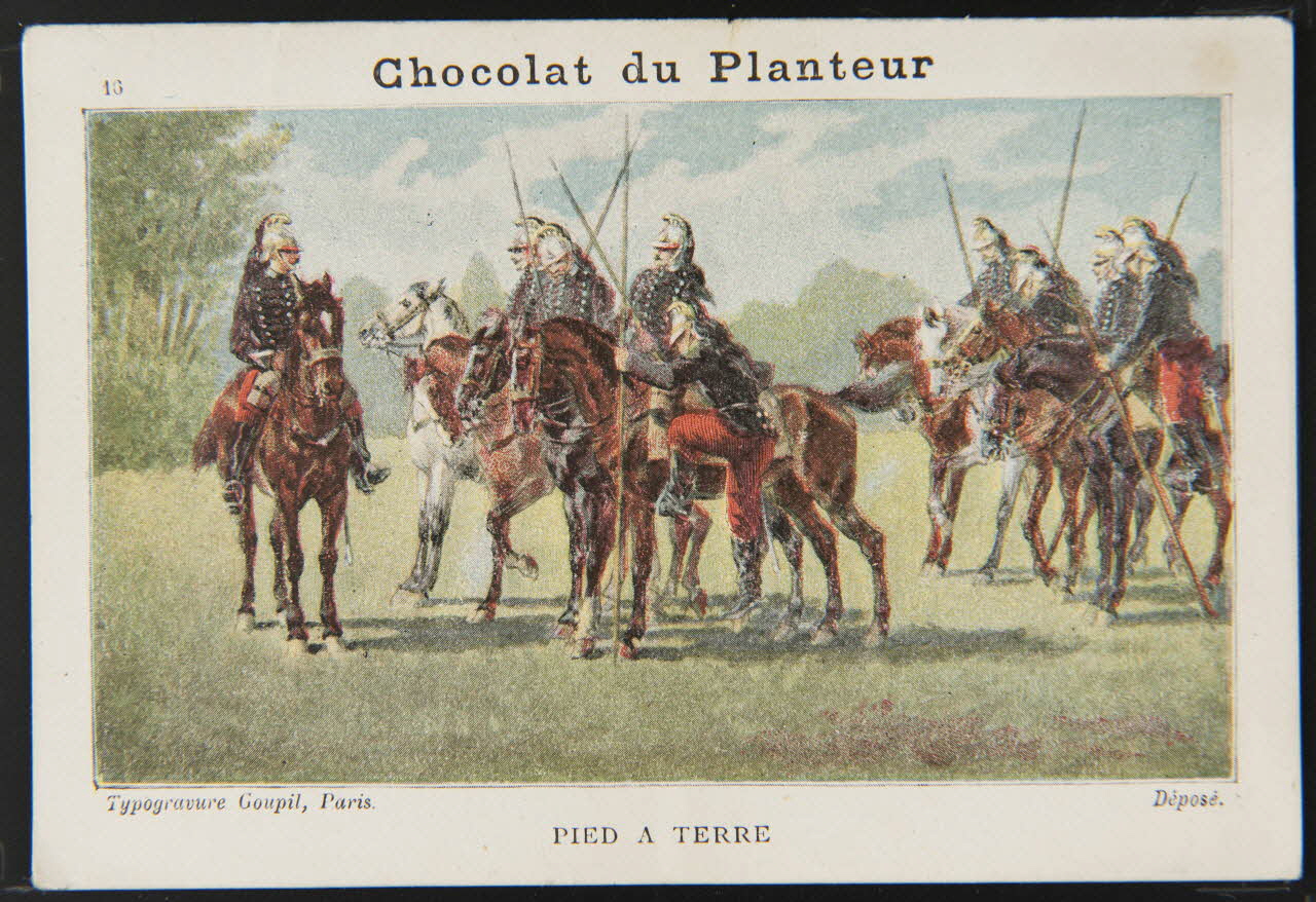 Goupil carte réclame chromo Paris 1880-1920 1995.1.1313.16 Photo
